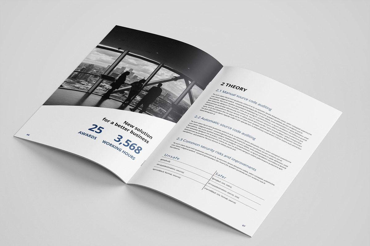 White Paper 30 Pages, a Brochure Template by azadcsstune (Photo 3 of 15)