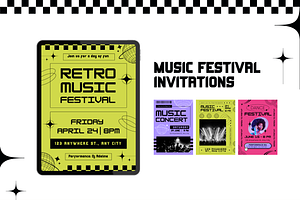 30 Retro Y2K Invitation Templates