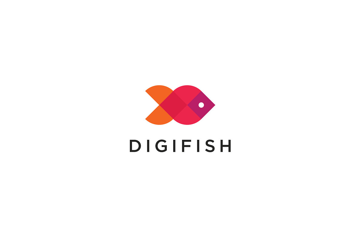 Digifish Logo, a Branding & Logo Template by Brahmma (Photo 2 of 2)