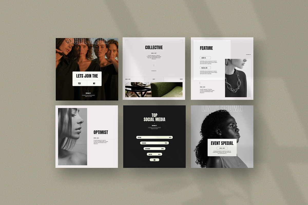 Impress / Social Media Pack, a Brochure Template by GoldenPixelStudio (Photo 7 of 8)