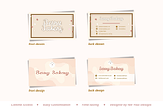 Bakery Business Card Templates, a Stationery Template by Hell Yeah Designs (Thumbnail 7 of 8)