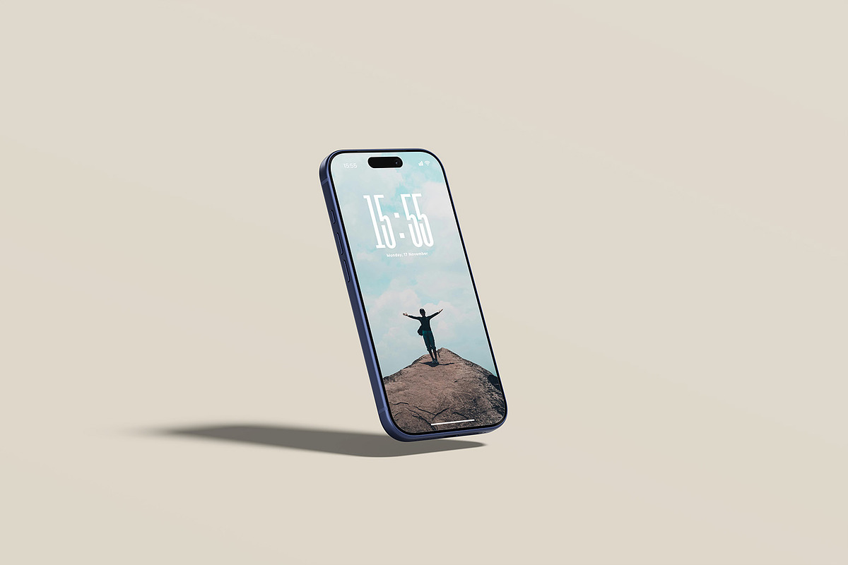 iPhone 17 Pro Mockup, an iPhone Mockup by ZifaraDesign (Photo 4 of 13)
