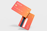 Plastic Credit Card Mockup Template, a Product Mockup by graphypix (Thumbnail 1 of 4)