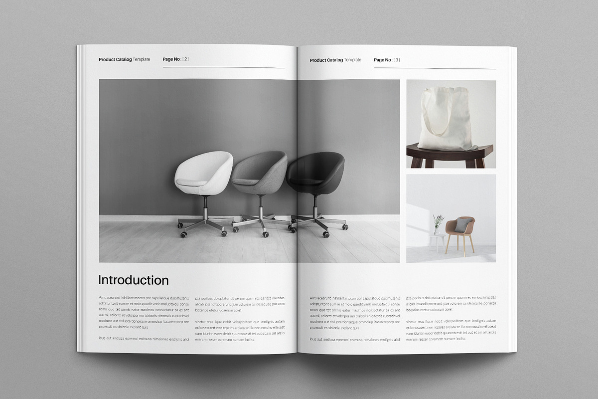 Digital Product Catalog Template, a Brochure Template by E-Type (Photo 2 of 8)