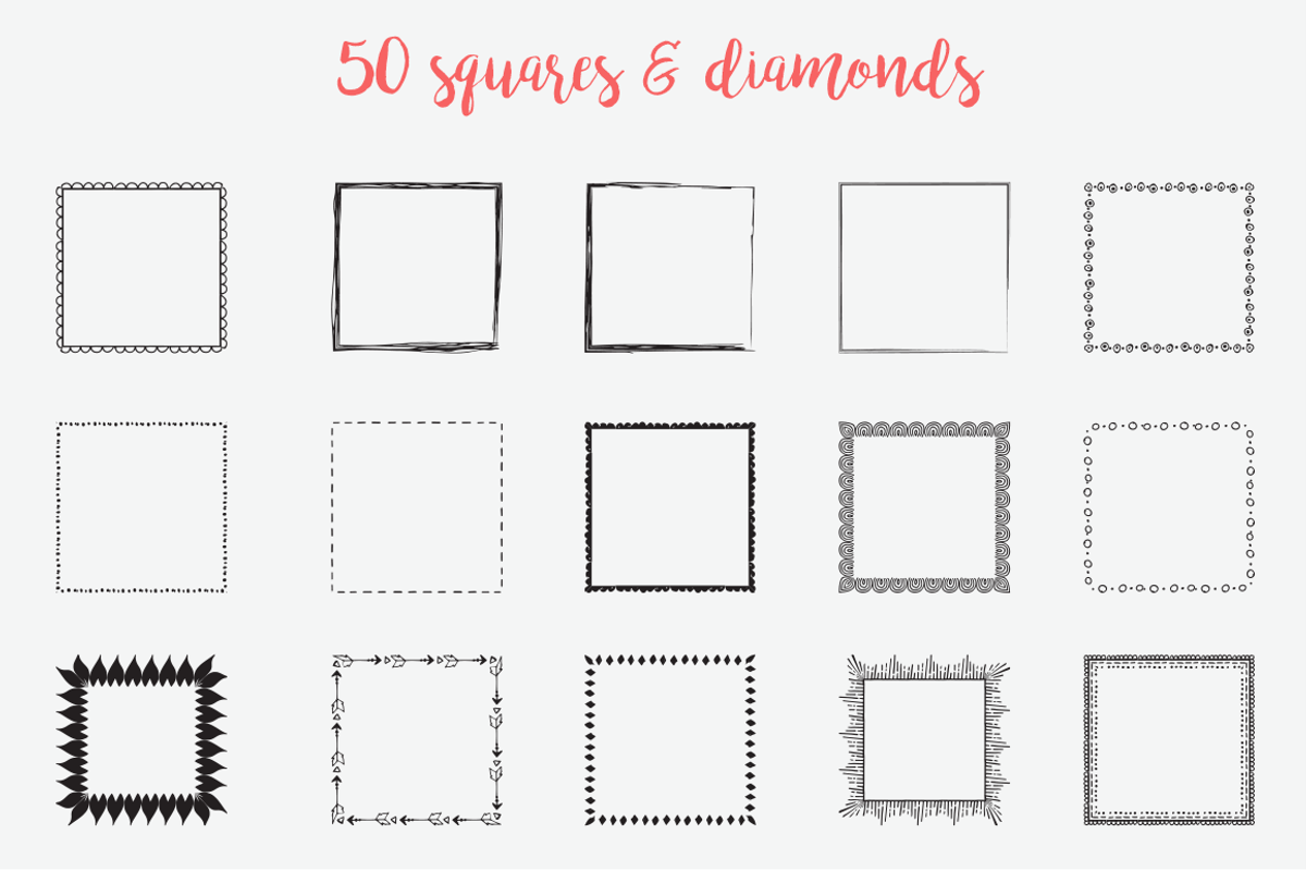 Big Hand Drawn Logo Kit, a Branding & Logo Template by Brandi Lea Designs (Photo 10 of 32)