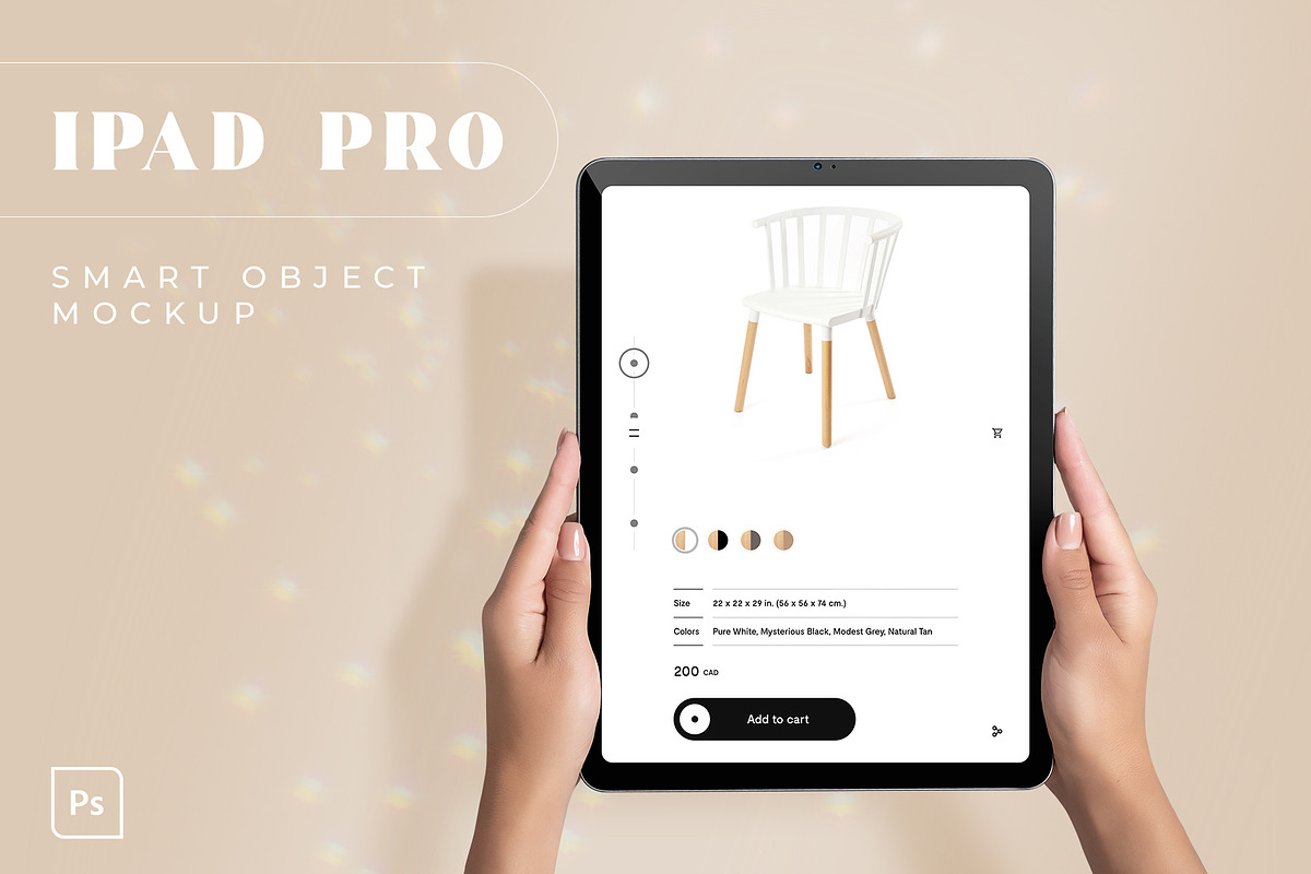 Ipad Pro Smart Object Mockup Psd, an iPad Mockup by Neutral Mockups (Photo 1 of 5)