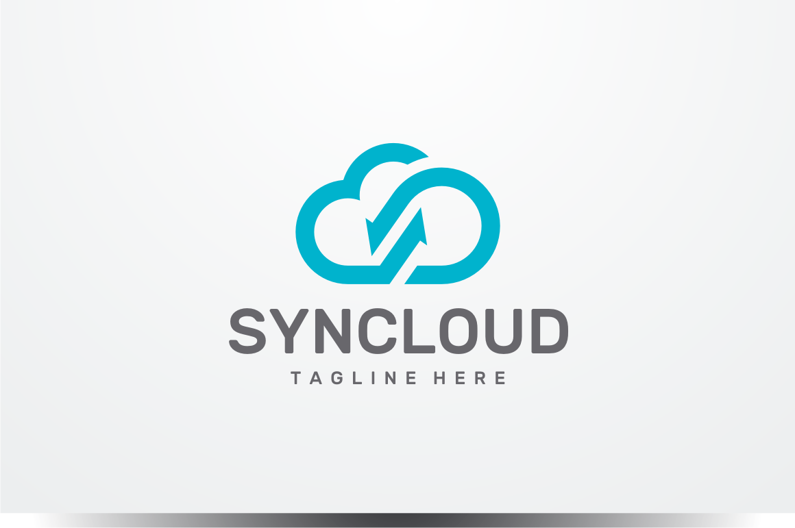 Sync Cloud Logo, a Branding & Logo Template by yopie
