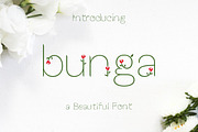 Bunga font, a Serif Font by Akdesain (Thumbnail 1 of 6)
