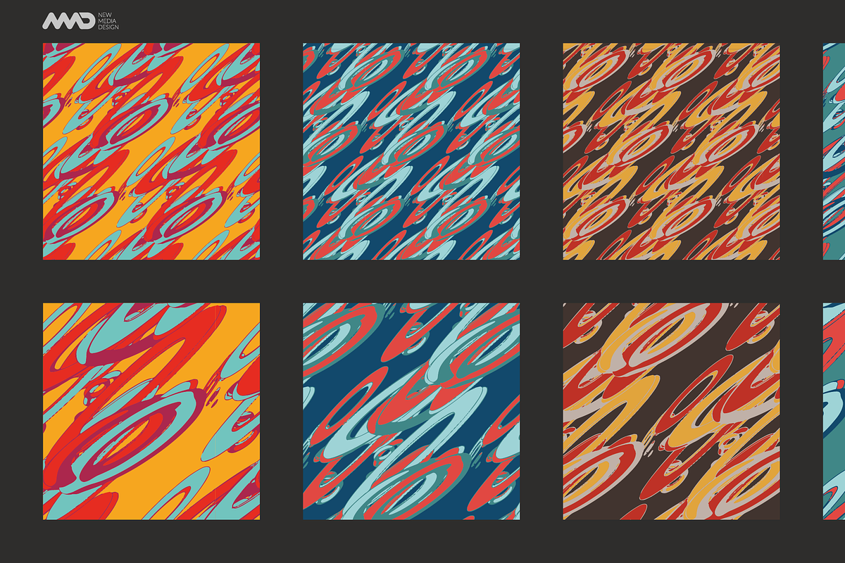 NMD - COLORFUL#01 Vector pattern, a Pattern Graphic by New-Media-Design (Photo 2 of 13)