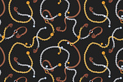 Gold, silver chains seamless pattern, a Pattern Graphic by Good Studio (Thumbnail 4 of 20)