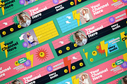 Colorful Youtube Cover, a Social Media Template by graphicook (Thumbnail 3 of 3)