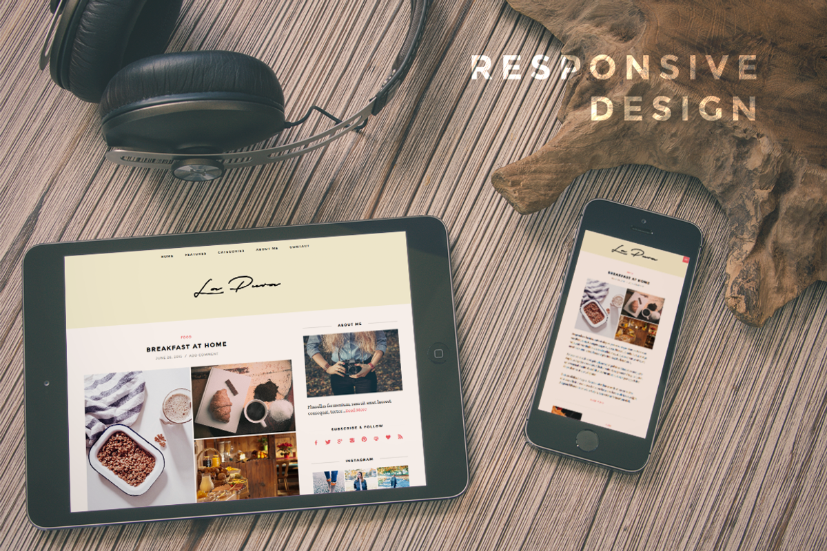 La Pura - WordPress Blog Theme, a WordPress Template by ThemeNeo (Photo 3 of 5)