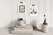 Cozy Halloween watercolor collection, a Seasonal Illustration by LiChu Art (Thumbnail 2 of 28)
