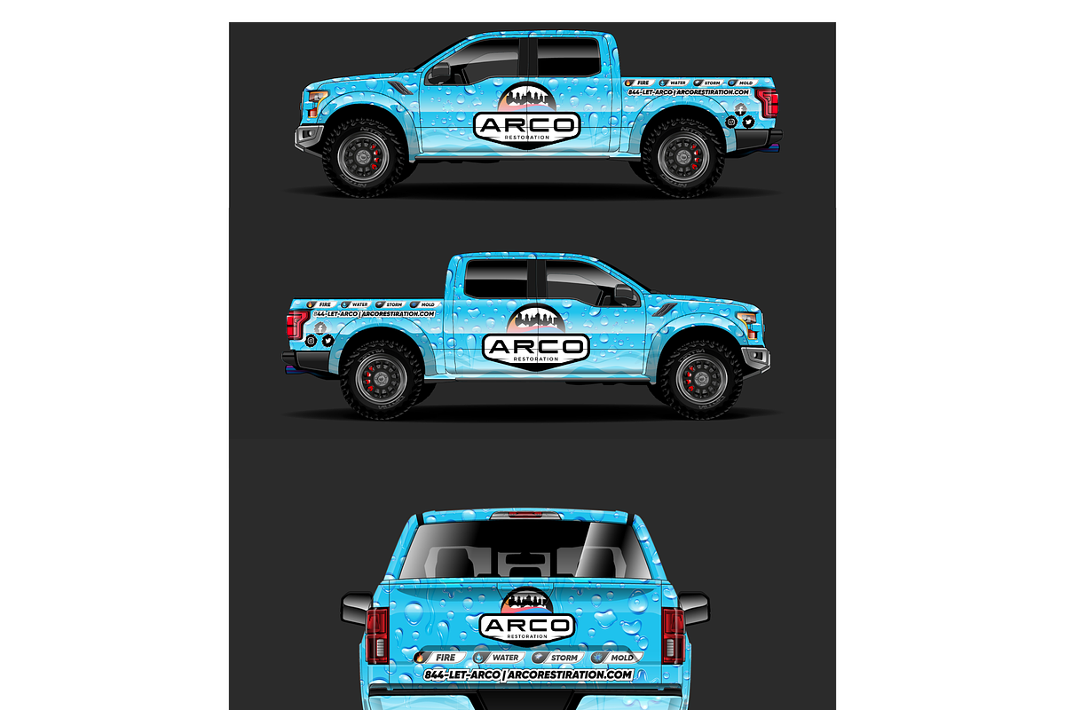 Eye-Catching Vehicle Wrap Design, a Work Illustration by CarWrap design (Photo 3 of 4)