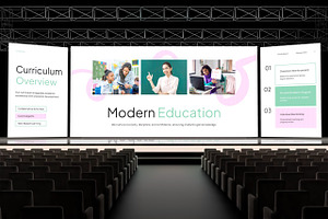 Modern Education, a Presentation Template by Claymoon Lab