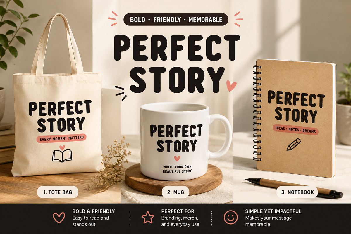 Modern Student – Cute Bold Font, a Sans Serif Font by Limited.studio (Photo 2 of 5)