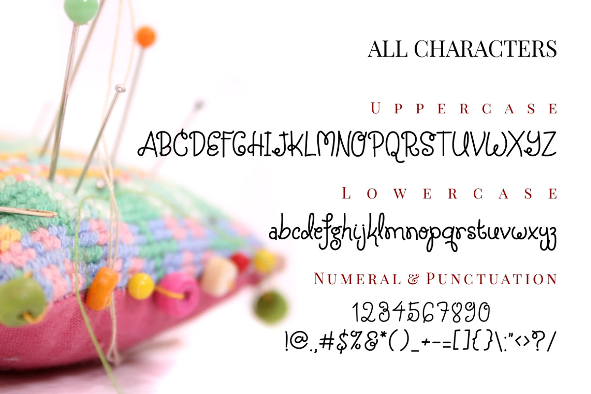 Silky Candy - Cute Sweet Font preview 3