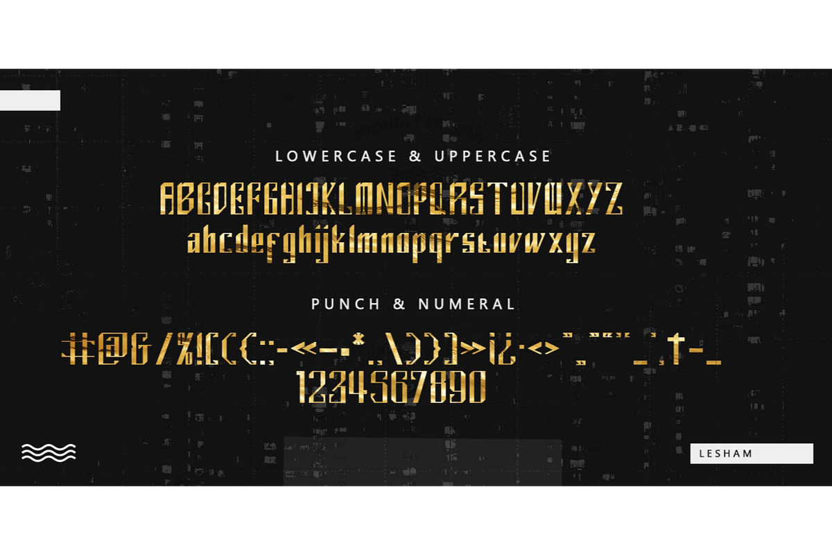 Lesham - Modern Display Font, a Font by Saxofont (Photo 6 of 10)