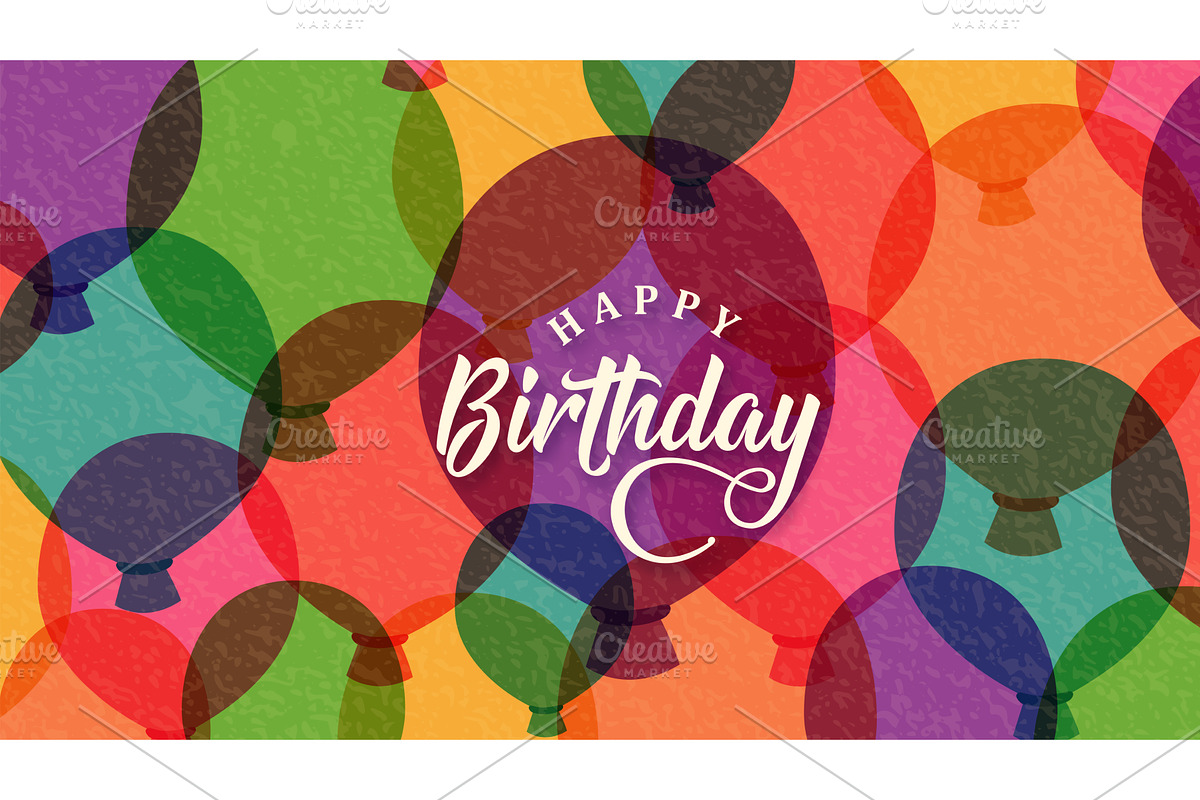 Happy birthday vector illustration, an Illustration by Zaie