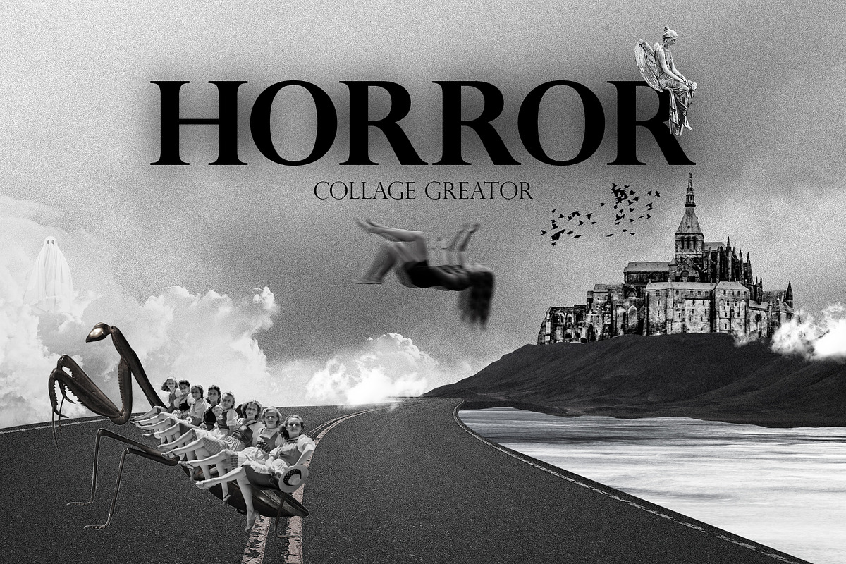 Horror collage. Halloween collection, an Object Graphic by ma_i_vi (Photo 1 of 18)