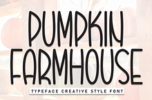 Pumpkin Farmhouse | Script Font