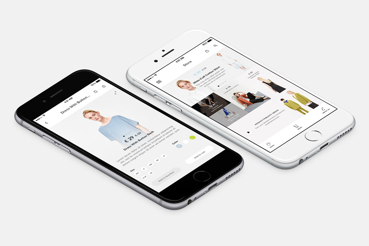 Elegance iOS UI Kit, an UI Kit Template by Design Universe