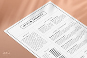 Professional Resume CV Template, a Resume Template by MAM Design (Thumbnail 4 of 10)