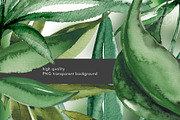 I Love Cannabis - Watercolor Set, an Object Graphic by Jeanina Vlad (Thumbnail 2 of 13)