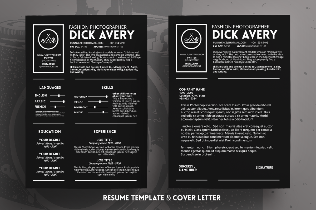 Avery Resume Template, a Resume Template by Fay Zodiac (Photo 3 of 4)