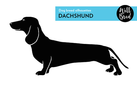 Dachshund Vector Silhouette