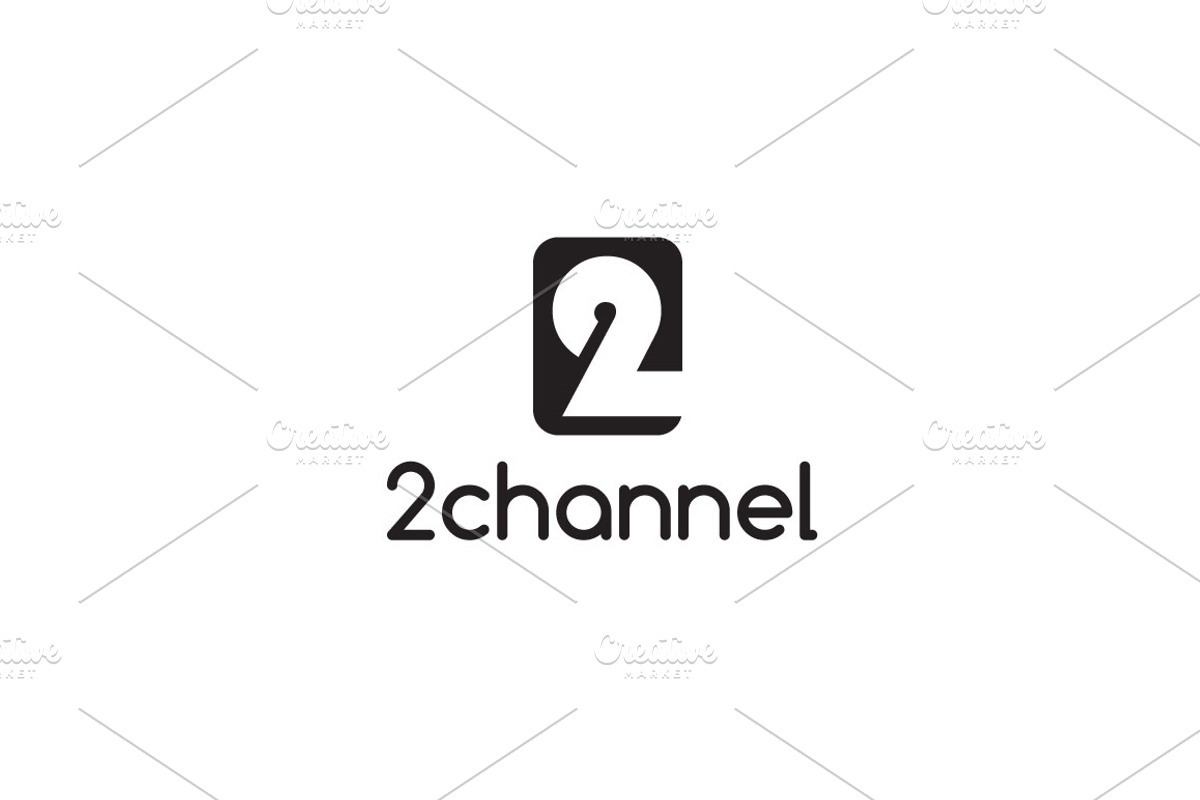 2 Channel News - Number Two Logo, a Branding & Logo Template by Sahade Studio (Photo 3 of 4)