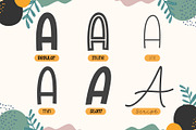 Fox Junior 6 Font Styles, a Symbol Font by Fox7 By Rattana (Thumbnail 2 of 14)