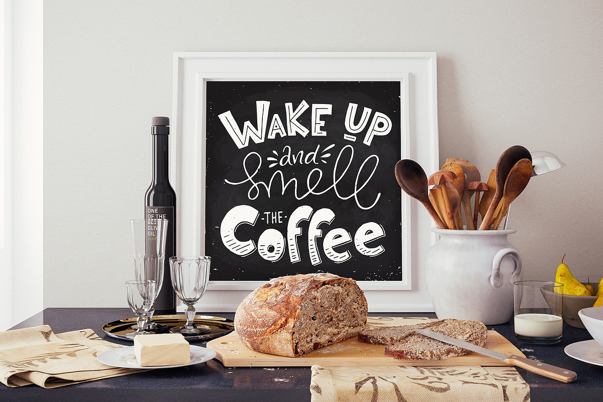 Coffee lettering posters, an Illustration by Giraffarte (Photo 4 of 7)
