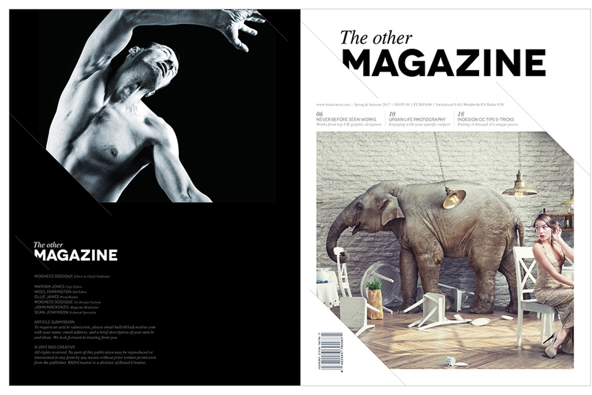 Magazine Template InDesign 11, a Magazine Template by Love Graphic Design (Photo 9 of 20)