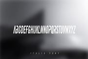 DIGITAL WAVE - ITALIC CAPS FONT, a Font by Digital Breath templates (Thumbnail 4 of 7)
