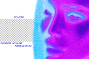 Grainy Gradient Textures & Shapes, an Object Graphic by CatJello Graphics (Thumbnail 28 of 38)