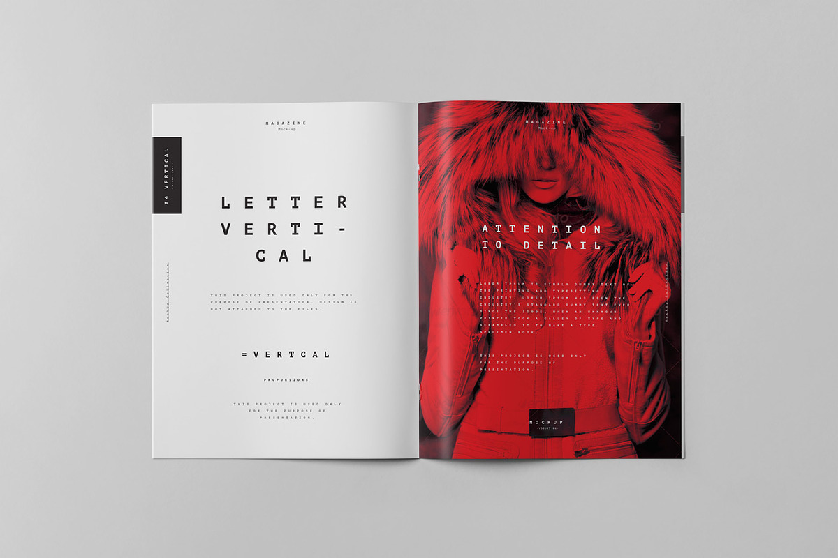 US Letter Brochure Mock-up 3, a Books & Magazine Mockup by Yogurt86 (Photo 7 of 13)