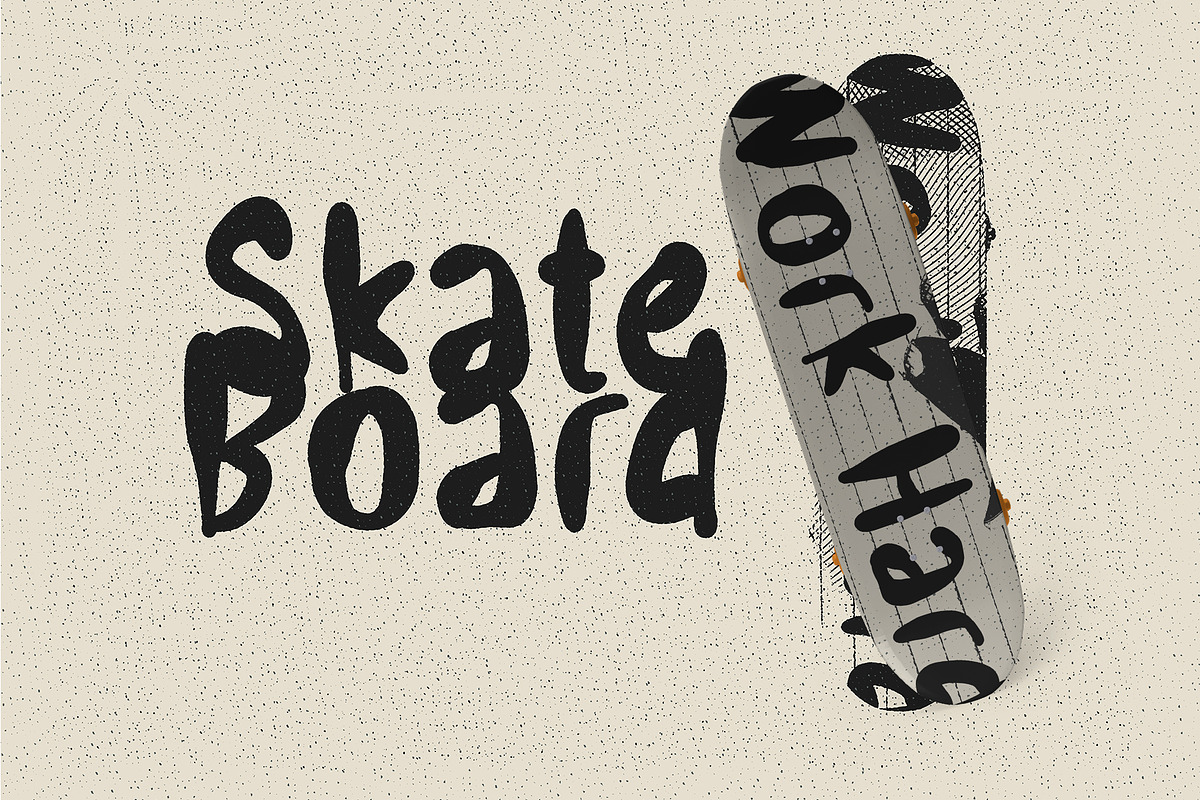 Slurp Over Ink Display Font, a Handwritten Font by Tera Asset Garage (Photo 6 of 7)