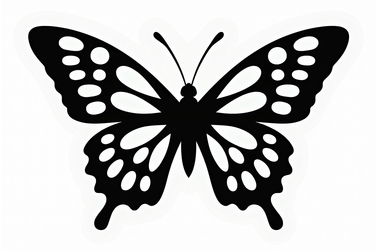 Delicate Butterfly Laser Cut Design, an Icon by hafijul (Photo 11 of 13)