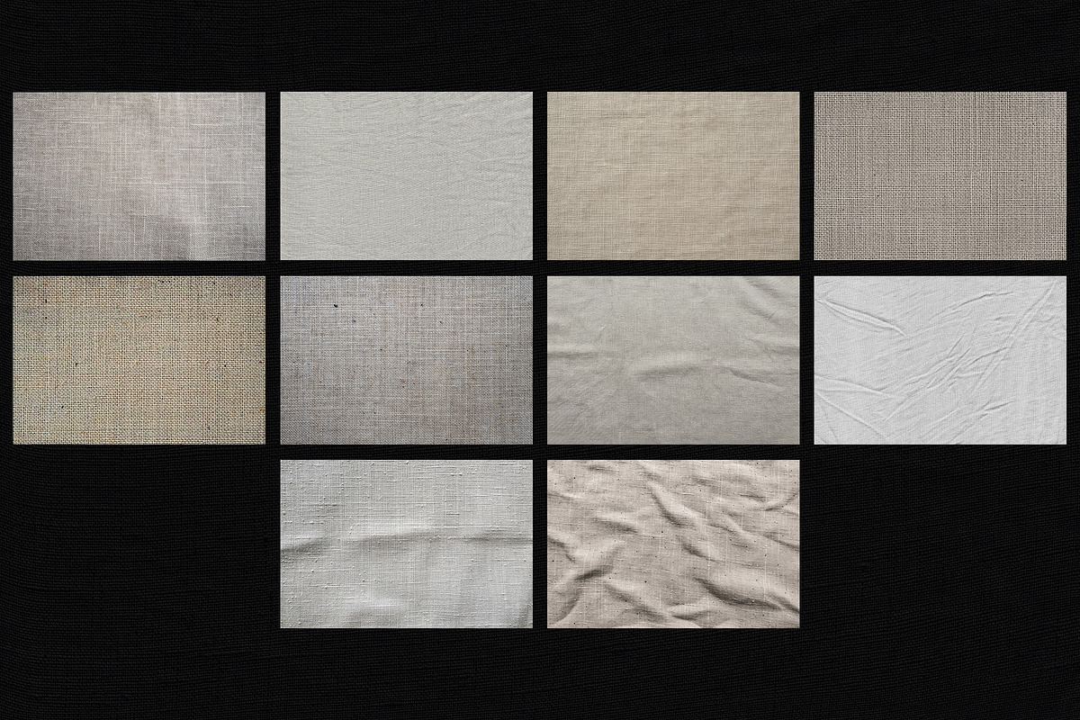 10 Raw Linen Texture Background, a Texture Graphic by smishura (Photo 2 of 4)
