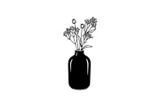 Flower Vase Silhouette Vector Bundle, an Illustration by Designs_River (Thumbnail 44 of 51)