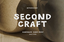 Second Craft - Handmade Bold Sans