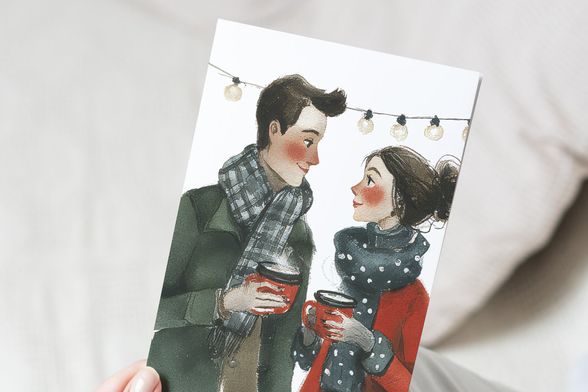 Christmas Village Clipart Set, a Decorative Illustration by Pati Paints (Photo 10 of 10)
