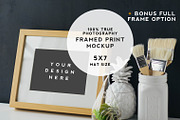 Artist Series Framed Print Mockup #9, a Print Template by Tina Crespo (Thumbnail 1 of 3)