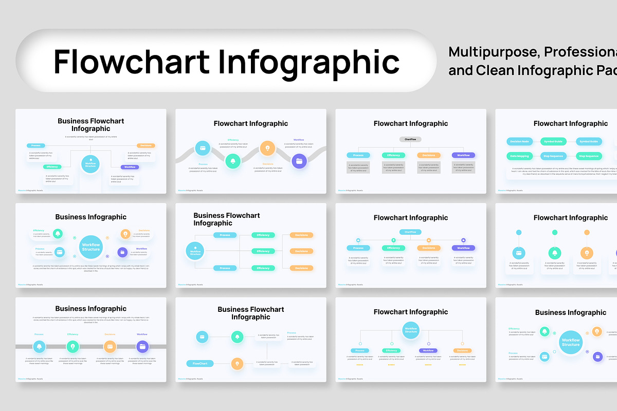 Big Infographic Assets PowerPoint, a Presentation Template by Premast (Photo 3 of 6)