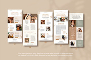 Newsletter / CANVA, PS, INDD / Kayla, an Email Template by Mirazz (Thumbnail 10 of 13)