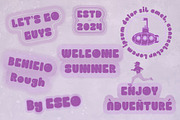 Benicio Rough, a Sans Serif Font by Craft Supply Co. (Thumbnail 2 of 8)