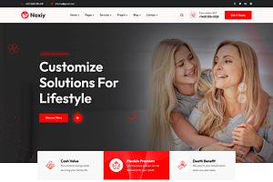 Insurance Company WordPress Theme