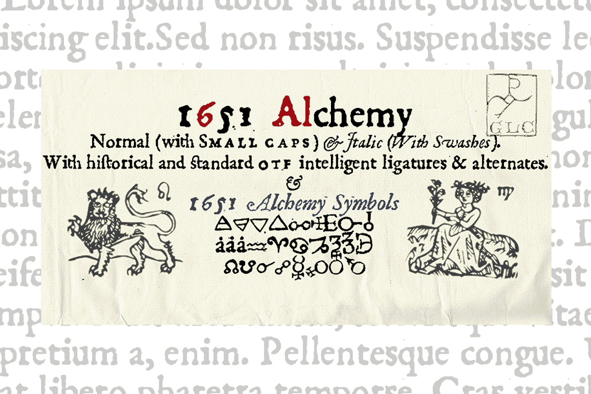 1651 Alchemy Set