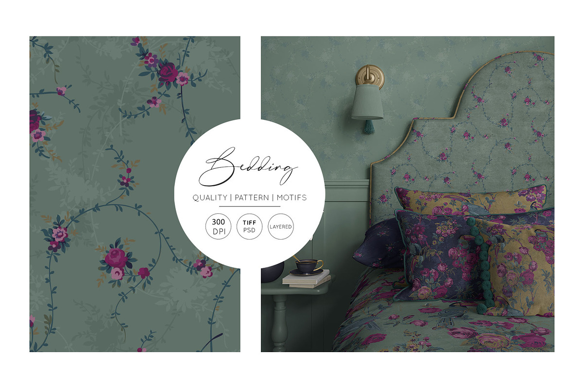 Rosa Selvaggia, Floral prints & more, a Pattern Graphic by TSTUDIO (Photo 15 of 21)